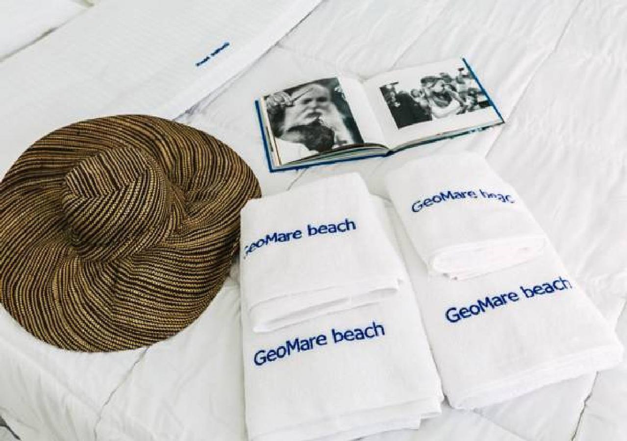 Geomare Beach House Monólithos Buitenkant foto
